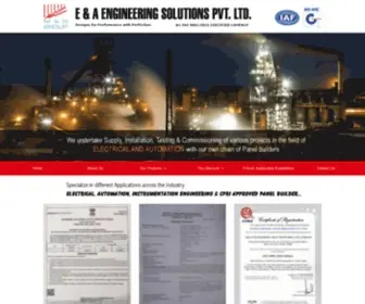 Eaengineeringsolutions.com(E & A Engineering Solutions) Screenshot