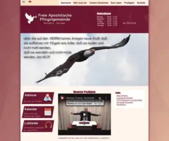 Eaep-Bietigheim.com(Freie Apostolische Pfingstgemeinde Bietigheim) Screenshot