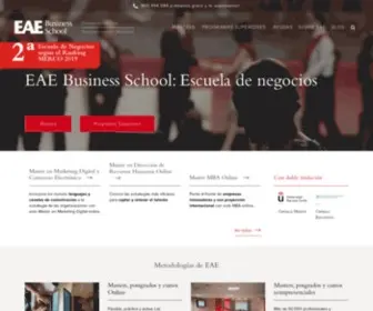 Eaeprogramas.es(Escuela de Negocios Online) Screenshot
