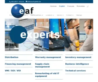 Eaf-GMBH.de(Eaf Computer Service Supplies GmbH) Screenshot