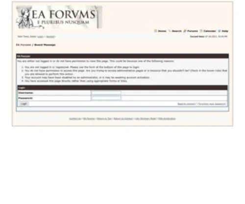 Eaforums.com(EA Forums) Screenshot