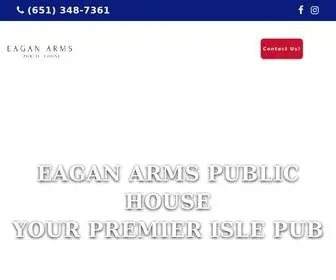 Eaganarms.com(Eagan Arms Public House) Screenshot