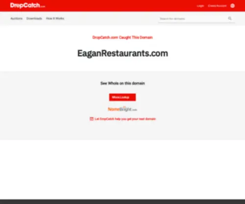 Eaganrestaurants.com(Your perfect dining experience) Screenshot