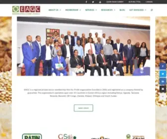 Eagc.org(Eastern African Grain Council) Screenshot