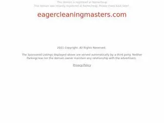 Eagercleaningmasters.com(eagercleaningmasters) Screenshot