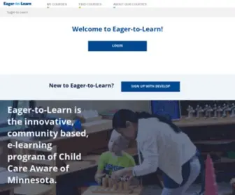 Eagertolearn.org(Eager-to-Learn) Screenshot