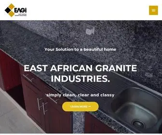 Eagi.rw(EAST AFRICAN GRANITE INDUSTRIES) Screenshot