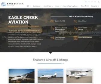 Eagle-Creek.com(Eagle Creek Aviation) Screenshot