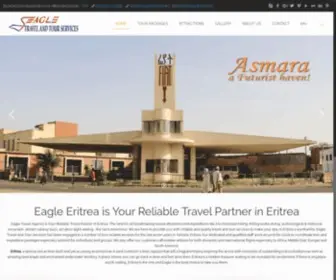 Eagle-Eritrea.com(Eritrea Eagle Travel Agency) Screenshot