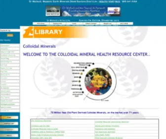 Eagle-Min.com(Dr Wallach Colloidal Minerals Soaring Eagle Colloidal Minerals) Screenshot