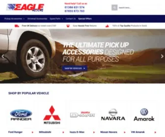 Eagle4X4.com(Pickup Accessories UK Leading Supplier of Quality) Screenshot