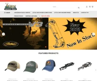 Eaglearchery.com(Little Jon's Archery World) Screenshot