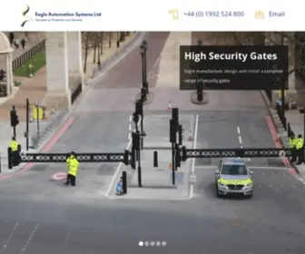 Eagleautogate.co.uk(Eagle Automation Systems Limited) Screenshot