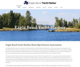 Eaglebendyachtharbor.com(A tradition of excellence on the shores of Flathead Lake) Screenshot