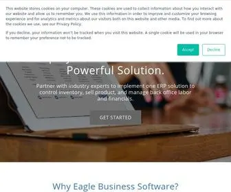 Eaglebusinesssoftware.com(Eagle Business Software) Screenshot