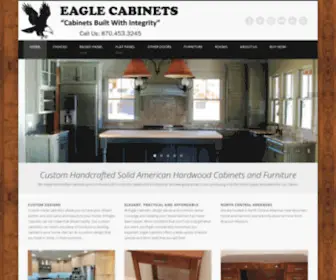 Eaglecabinets.com(Arkansas Cabinets) Screenshot