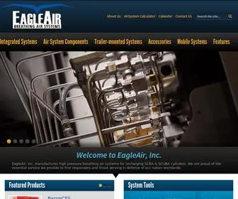 Eaglecompressors.com(EagleAir Breathing Air Systems) Screenshot