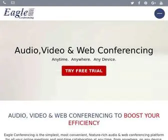 Eagleconferencing.in(Improve your communications with Eagle Audio Conferencing) Screenshot