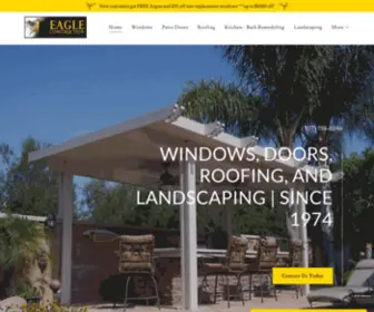 Eagleconstructionroofing.com(Eagle Construction) Screenshot