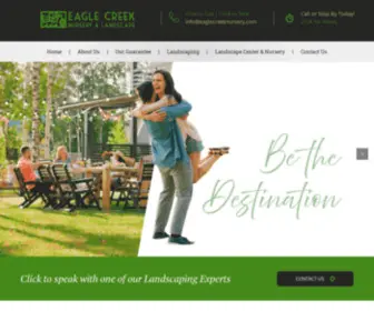 Eaglecreeknursery.com(Eagle Creek Nursery & Landscape) Screenshot