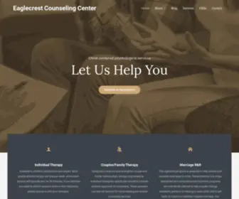 Eaglecrestcounseling.com(Eaglecrest Counseling Center) Screenshot