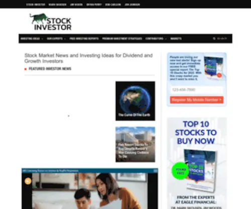 Eagledailyinvestor.com(Stock Investing) Screenshot