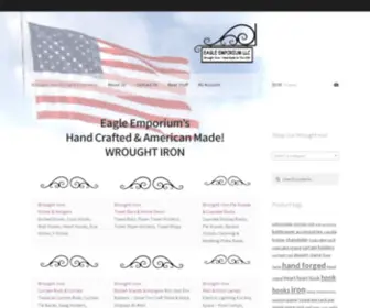 Eagleemporiumllc.com(Wrought Iron) Screenshot