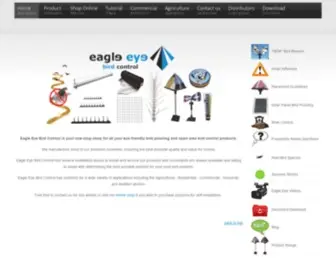 Eagleeye.co.za(Eagle Eye Bird Control) Screenshot