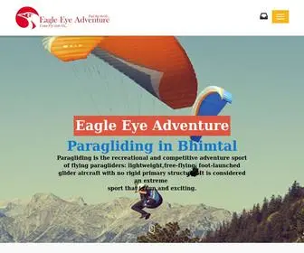 Eagleeyeadventure.com(Eagle Eye Adventure Bhimtal) Screenshot