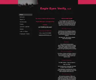 Eagleeyesverify.com(Eagle Eyes Verify) Screenshot