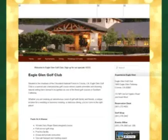 Eagleglengc.com(Just another WordPress site) Screenshot