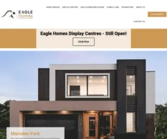 Eaglehomes.com.au(Eagle Homes) Screenshot