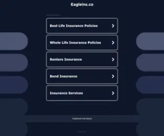 Eagleins.co(eagleins) Screenshot