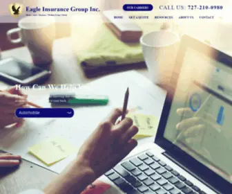 Eagleinsgrp.com(Auto Insurance Largo) Screenshot