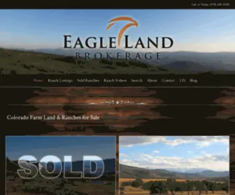 Eagleland.com(Presenting the finest Colorado farms & ranches) Screenshot