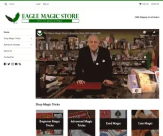 Eaglemagicstore.com(Eagle Magic Store) Screenshot