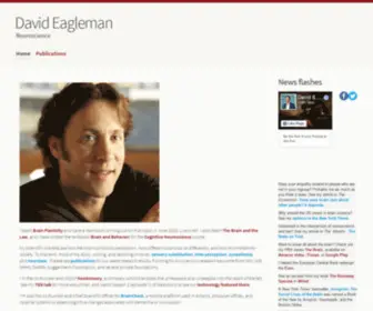 Eaglemanlab.net(David Eagleman) Screenshot