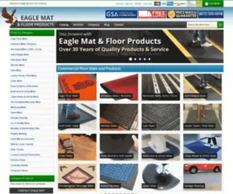 Eaglemat.com(Commercial Floor Mats and Industrial Mats by Eagle Mat) Screenshot