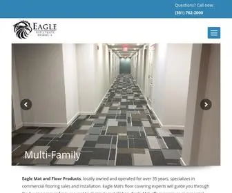 Eaglemat.net(Eagle Mat and Flooring Products Commercial Carpet and Flooring Products and Services) Screenshot