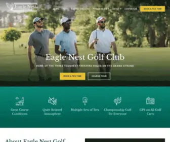 Eaglenestgolf.com(Eagle Nest Golf Club) Screenshot