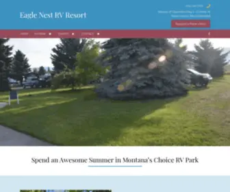 Eaglenestrv.com(Home, Polson, MT) Screenshot