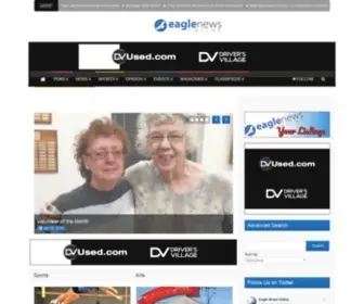 Eaglenewsonline.com(Eagle News Online) Screenshot