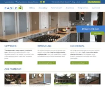Eagleofpa.com(Eagle Construction) Screenshot