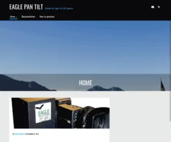 Eaglepantilt.com(Website for Eagle Pan Tilt Systems) Screenshot