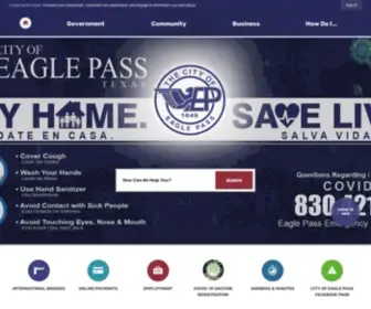 Eaglepasstx.us(Eagle Pass) Screenshot