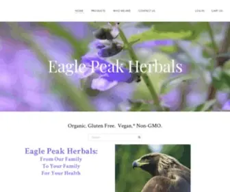 Eaglepeakherbals.com(Eaglepeakherbals) Screenshot