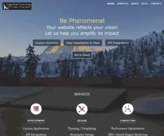 Eaglepeakweb.com(Custom Web Development & Design Agency) Screenshot