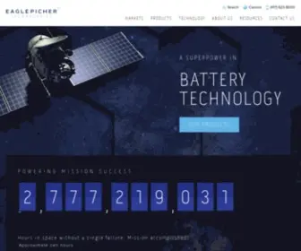 Eaglepicher.com(Leading Battery Technology Company) Screenshot