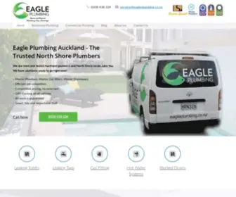 Eagleplumbing.co.nz(North Shore Plumbers) Screenshot