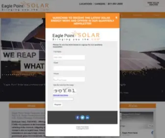 Eaglepointsolar.com(OUR PEOPLE ARE TRUSTED. OUR PROCESS) Screenshot